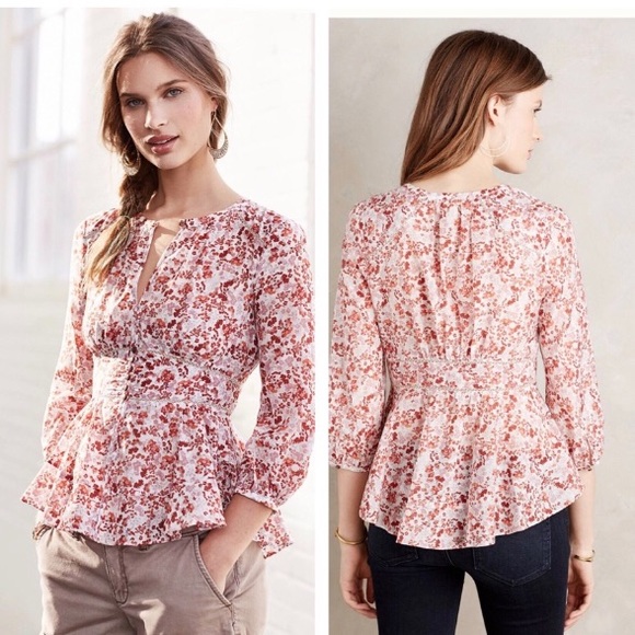 Anthropologie Tops - Anthropologie | Moulinette Soeurs | Floral Top